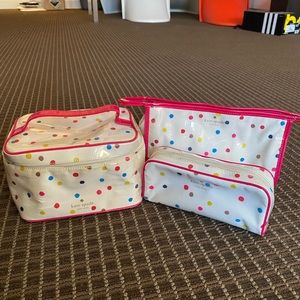 Kate Spade toiletry trio